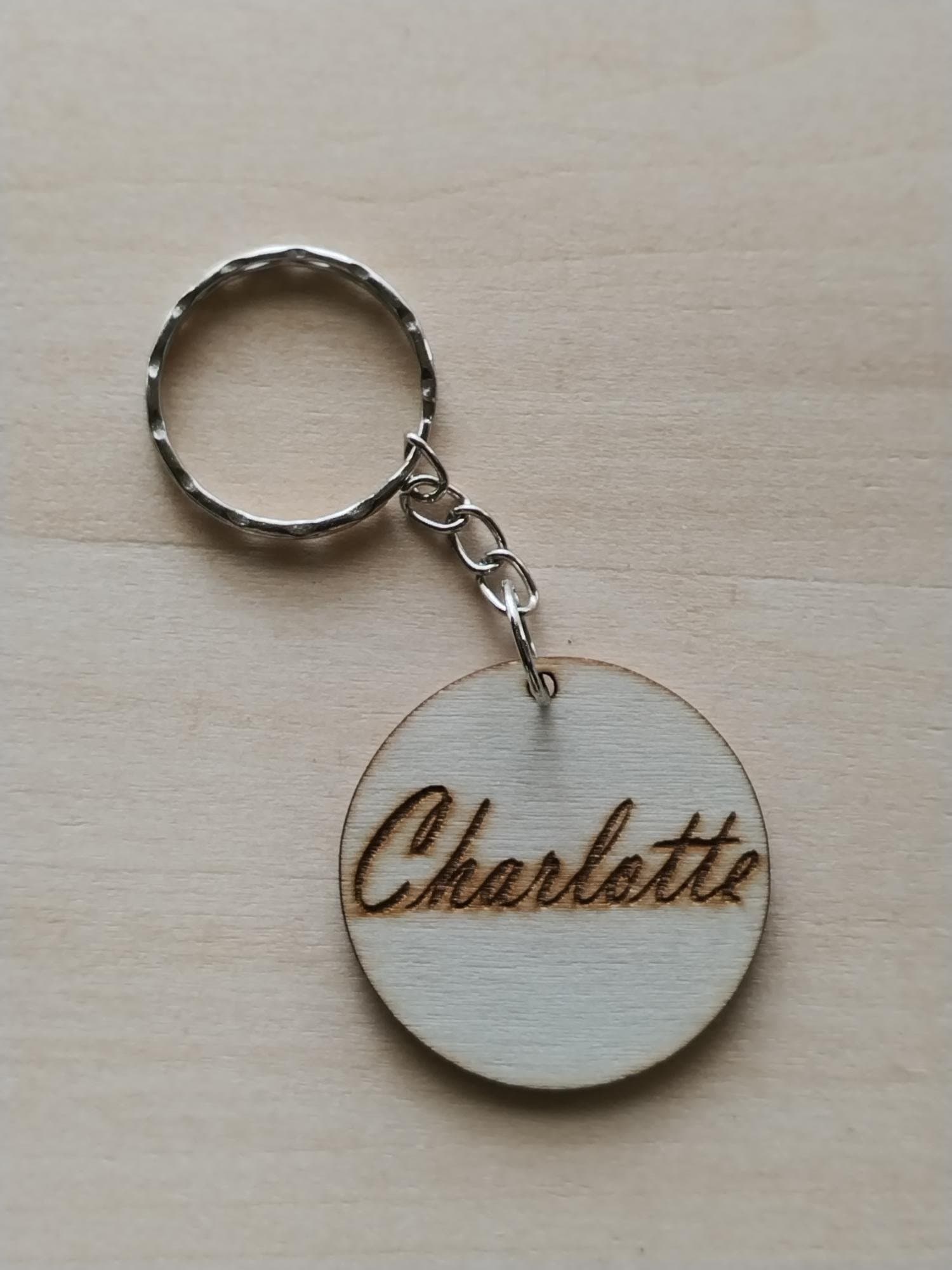 Porte-Clé rond personnalisable