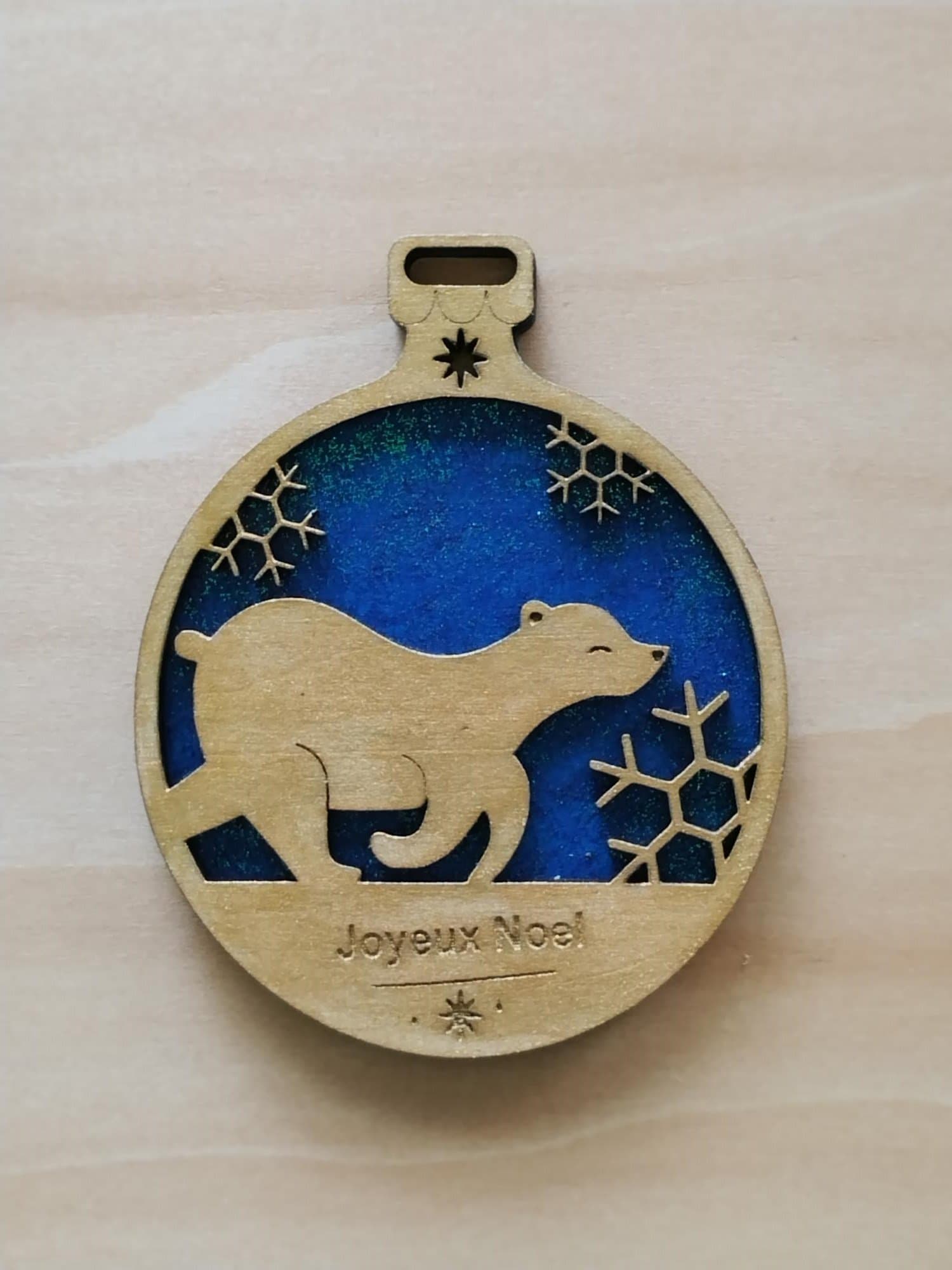 Boule de Noël Ours Polaire